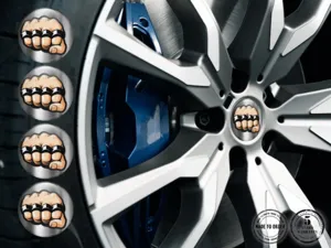 Domed sticker Drift Edition High-End Dome Stickers